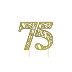 75th Birthday Cake Topper