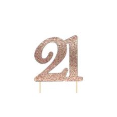21st Birthday Cake Topper