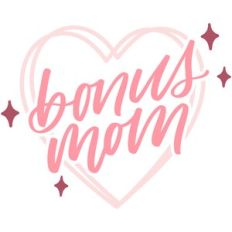 Retro Heart Bonus Mom