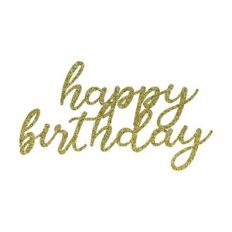 Happy Birthday Cake Topper