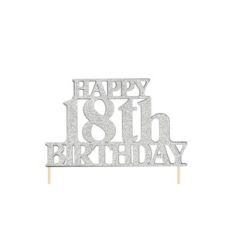 18th Birthday Cake Topper