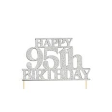 95th Birthday Cake Topper
