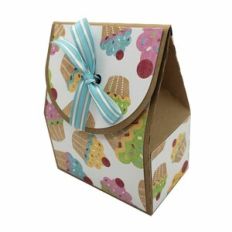 3D - Tent with Ribbon Favor Box