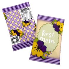 Best Mom Pansy Chip Bag