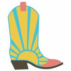 sun cowgirl boot