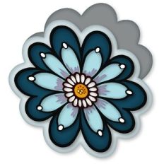 10 petal flower card