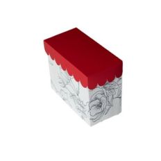 Box With Scallop Edge Top