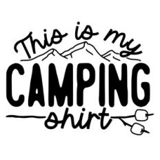 This is my camping shirt svg