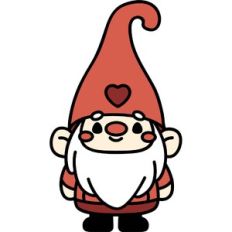 cute love gnome