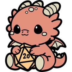 cute d20 dragon