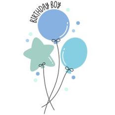 Birthday Boy Balloons