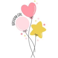 Birthday Girl Balloons