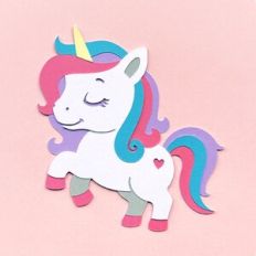 Unicorn For Cardstock