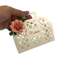 FLORAL LACE PURSE MOM