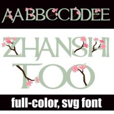 Zhanshi Too Color Font