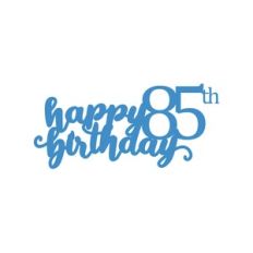 85th Birthday Cake Topper