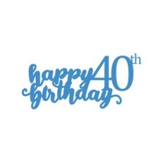 40th Birthday Cake Topper