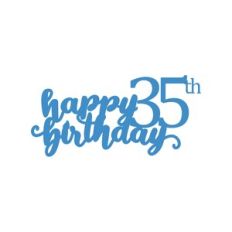 35th Birthday Cake Topper