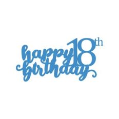 18th Birthday Cake Topper