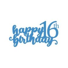 16th Birthday Cake Topper