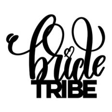 Bride Tribe Bridal Shower Cake Topper