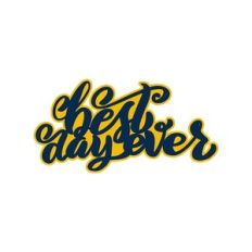 Best Day Ever Wedding Cake Topper