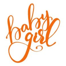Baby Girl Baby Shower Cake Topper