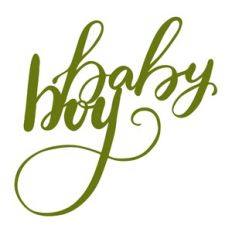 Baby Boy Baby Shower Cake Topper