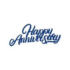 Anniversary Cake Topper