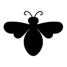 Bee Silhouette