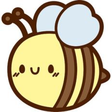 cute round bee