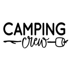 Camping crew svg