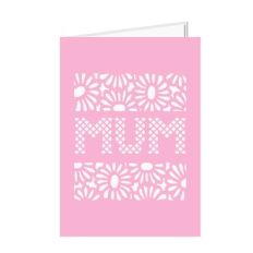 mom flowers card
