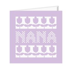 nana tulips card