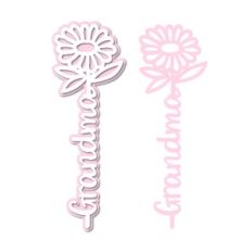 word flower grandma