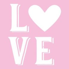 Love Stencil