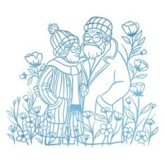 Grandfather and grandmother