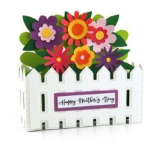 5X7 Box Card Picket Fence