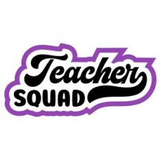 Teacher Squad Layered Quote