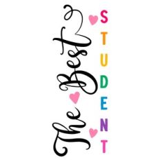 The Best Student Vertical Quote