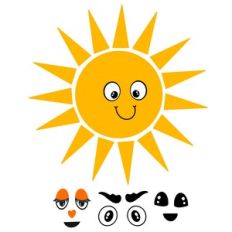 Build A Sunshine Face Activity Set