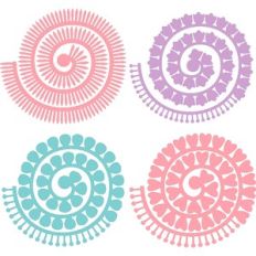 Rolled Flowers