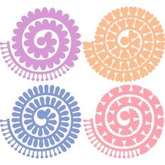 Rolled Flowers