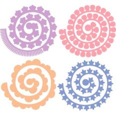 Rolled Flowers