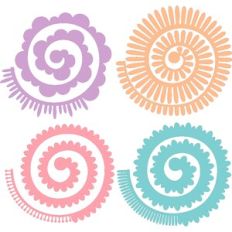 Rolled Flowers
