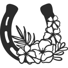 Floral Horseshoe