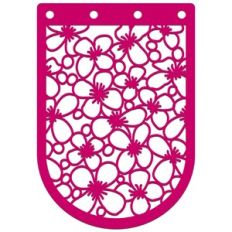Clematis Blossom Bunting Pennant Flag Banner