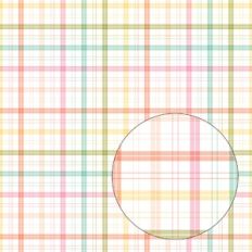 Pastel Rainbow Plaid Pattern