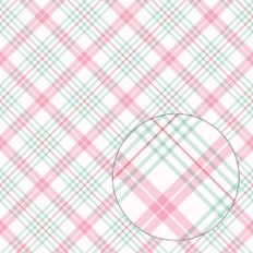 Pink and Blue Plaid Pattern