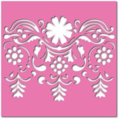 Intricate Floral Garland